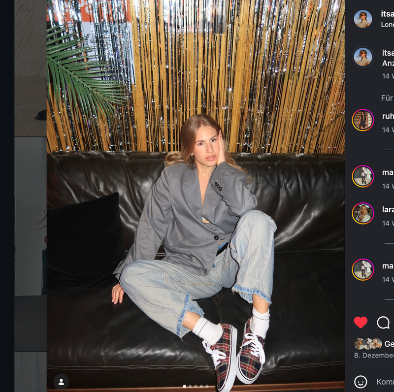 Influencer content